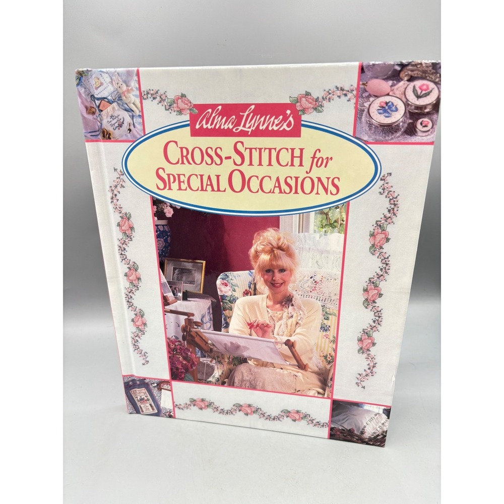 1993 Alma Lynne Cross Stitch Special Occasions‎ Hardcover Book Patterns